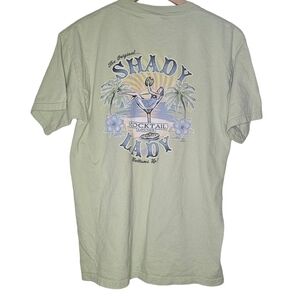 Gildan Ultra Cotton  St. Thomas Virgin Islands Shady Lady Tee Shirt Size Medium